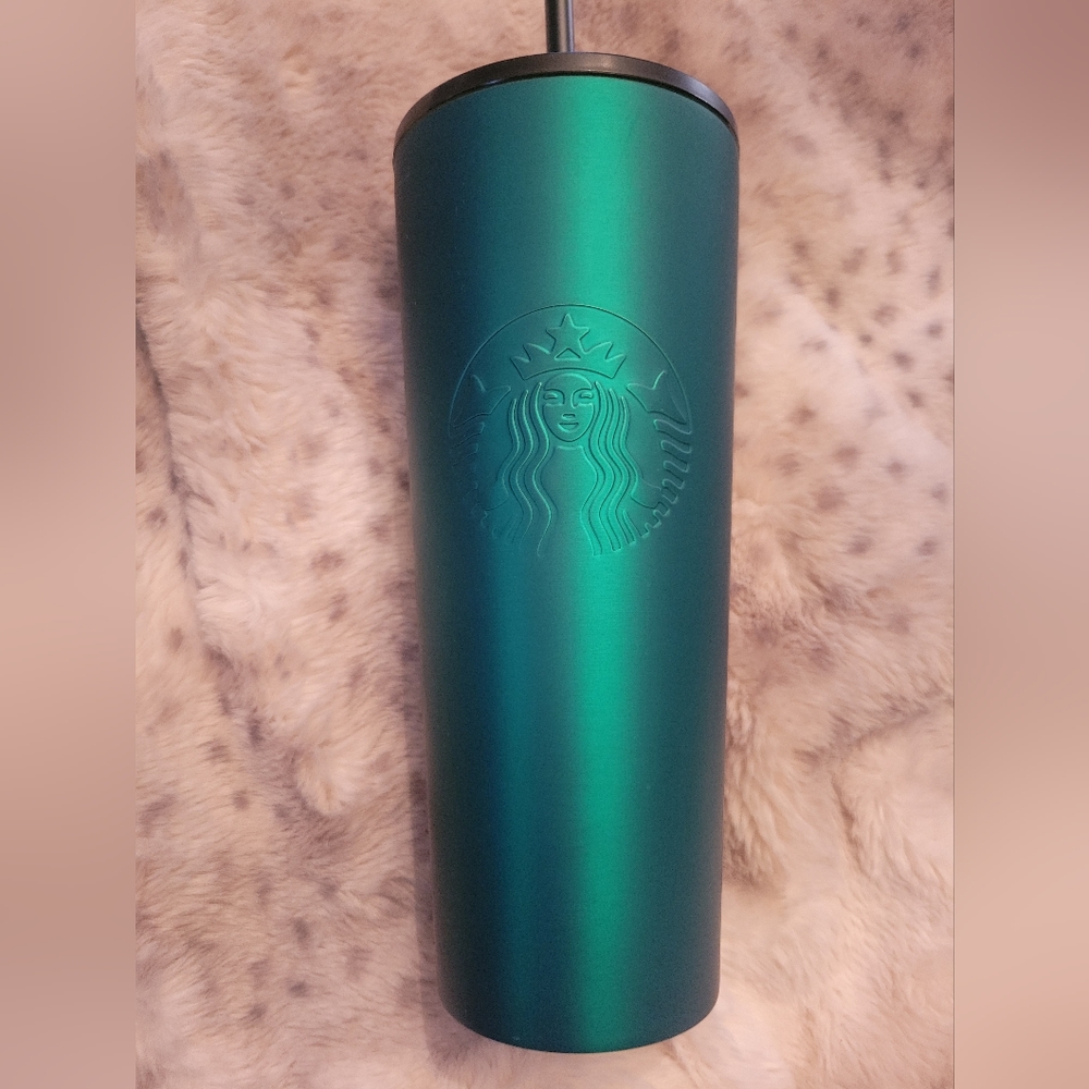 Soft Touch Green Tumbler